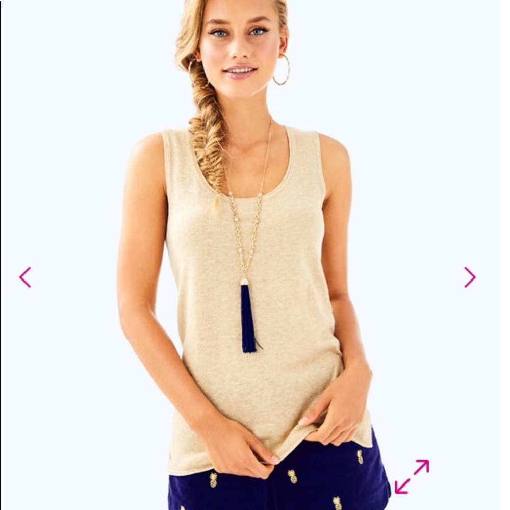 Lilly Pulitzer sweater tank